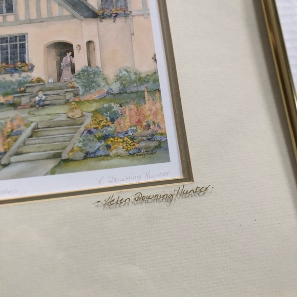 Canadian Artist Helen Downing Hunter Signed and Titled Framed Art - Picture 3 of 9
